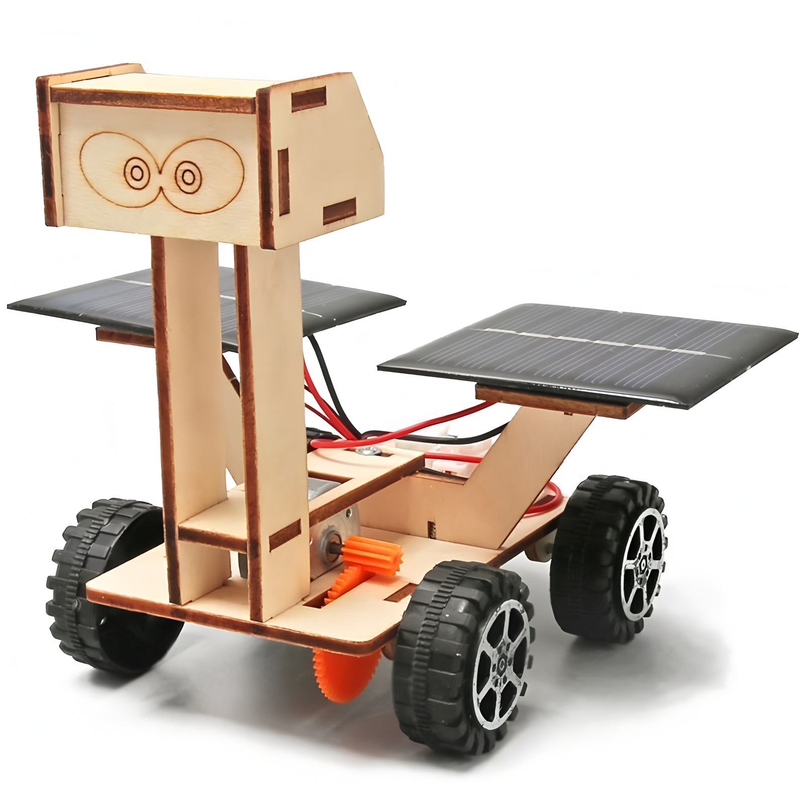Science Project Kit - Solar Car Lunar Exploration Vehicle Children's