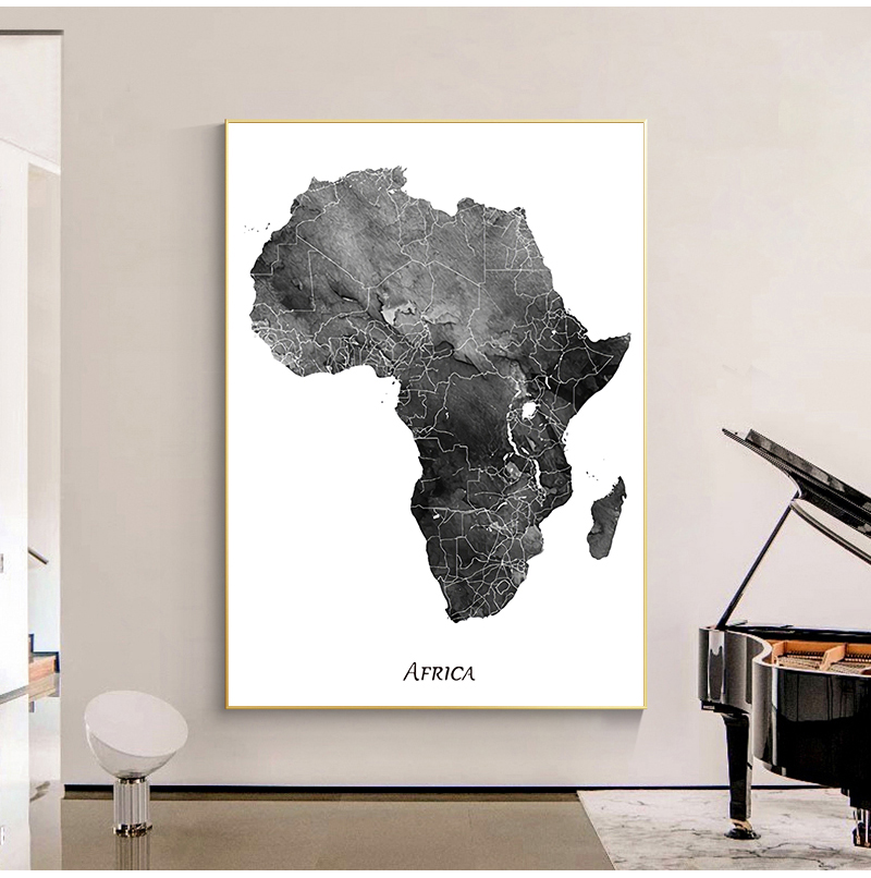 Africa map posters and prints  - огляд і ціна Star Map Poster