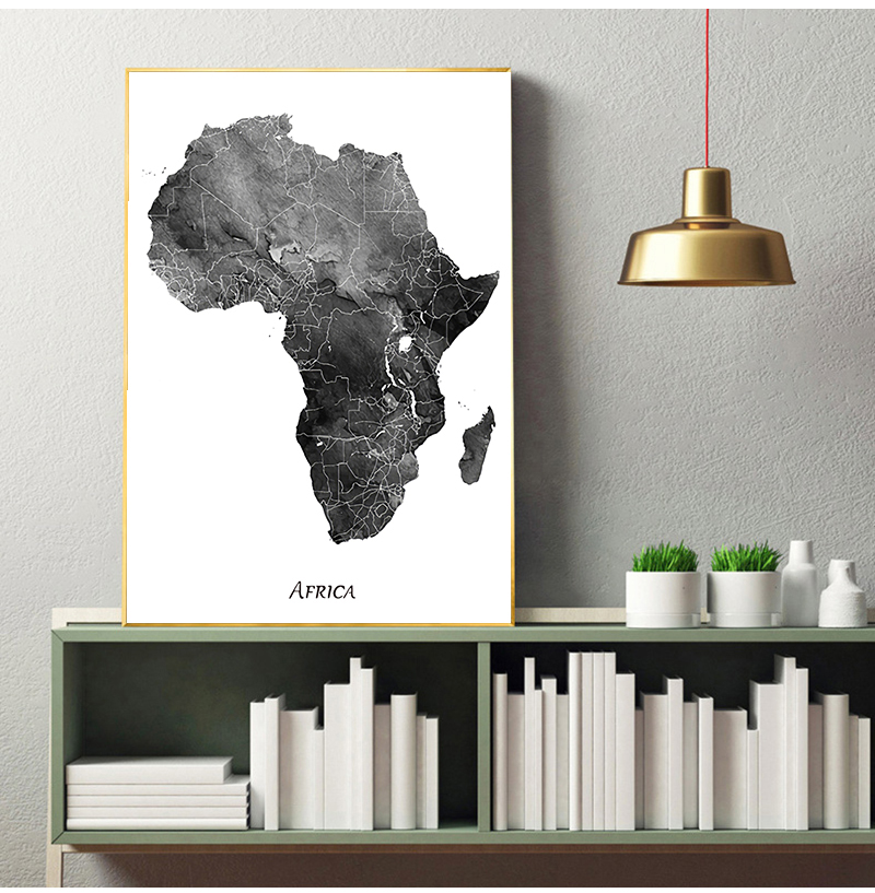 Africa map posters and prints  - огляд і ціна Star Map Poster