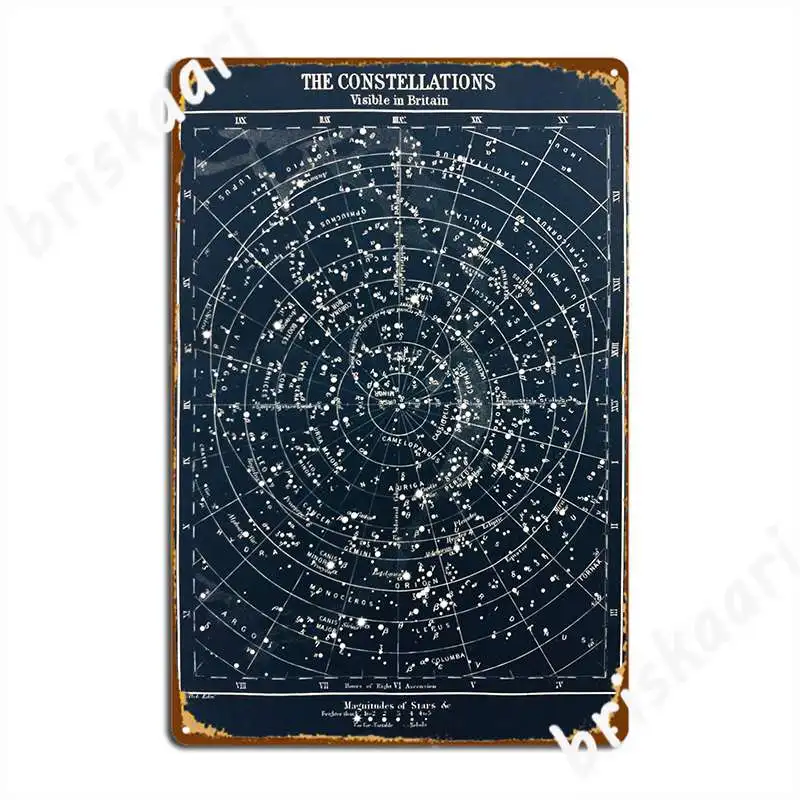 Vintage Star Constellations Ma - огляд і ціна Star Map Poster