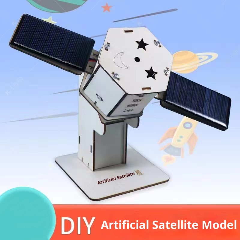 DIY Solar Satellite Artificial - огляд і ціна Science Toys Diy