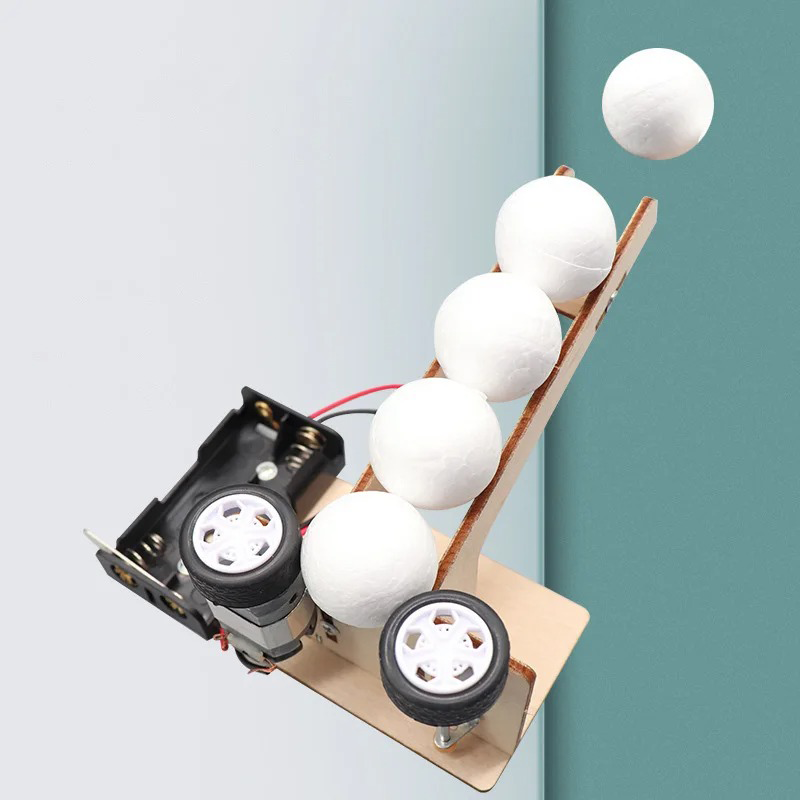 Electric Ball Pitching Machine - огляд і ціна Science Project Kit