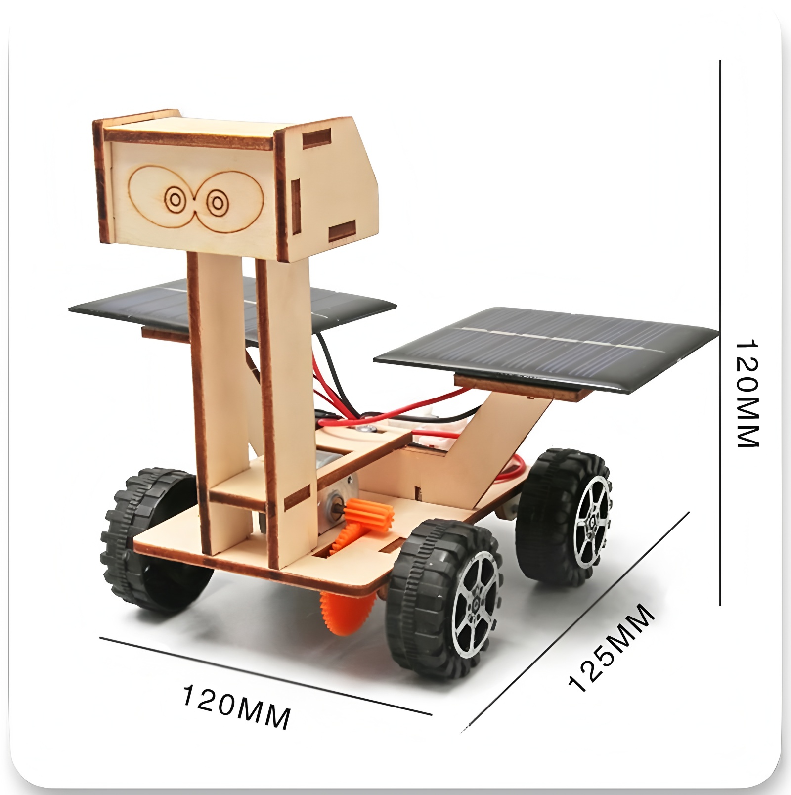 Solar Car Lunar Exploration Ve - огляд і ціна Science Project Kit