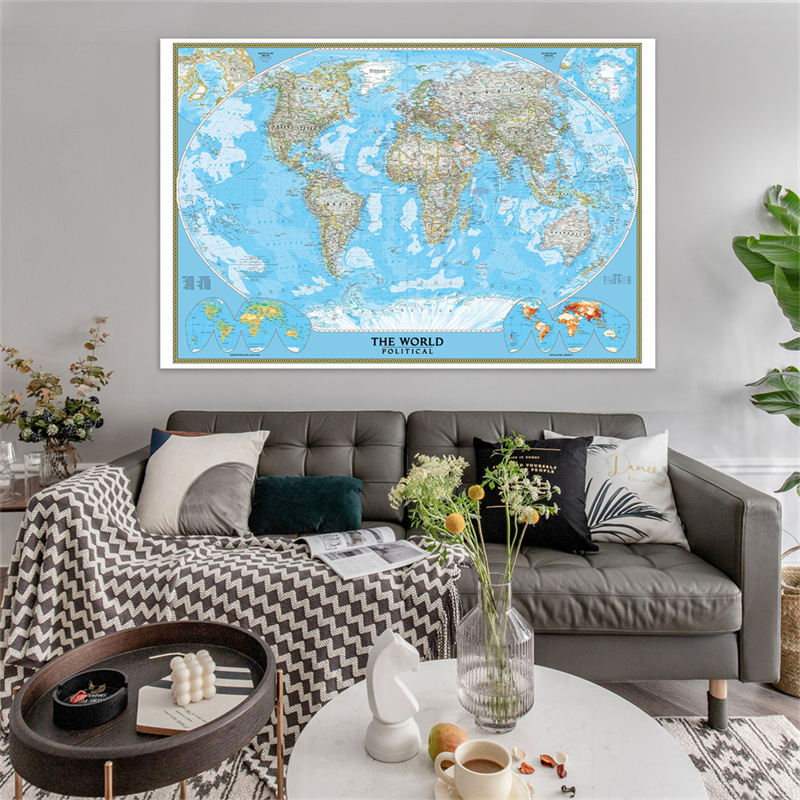 English World Map Poster Class - огляд і ціна Star Map Poster