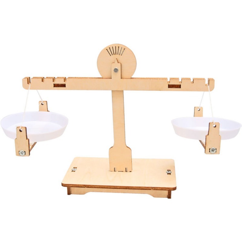Wooden DIY Balance Scales Asse - огляд і ціна Science Project Physics