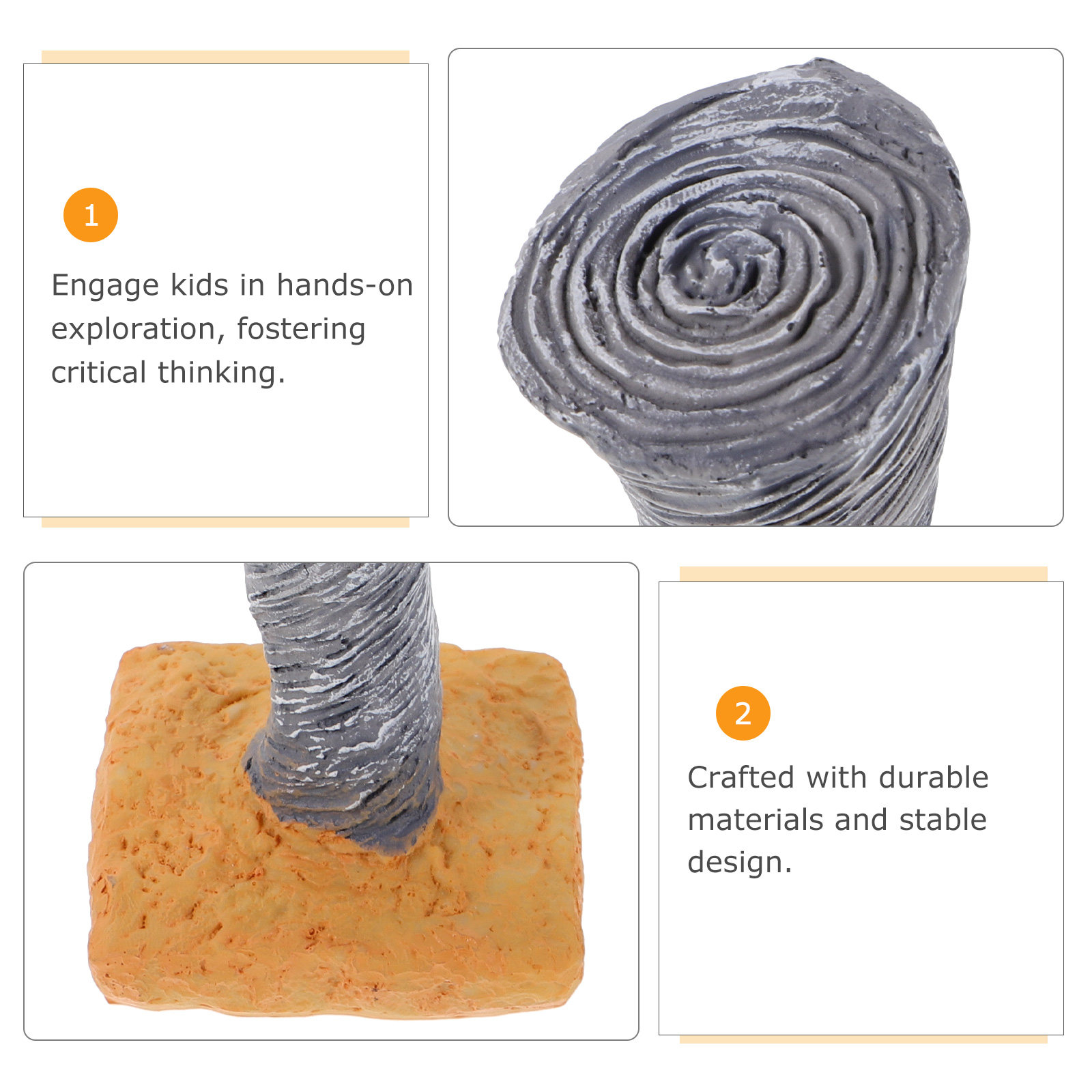2Pcs Natural Disaster Educatio - огляд і ціна Volcano Kit Eruption