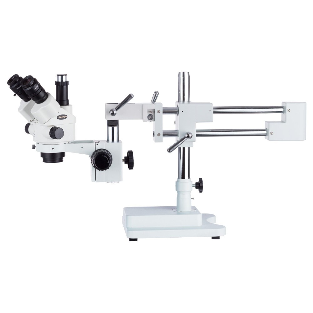 AmScope SM-4 Series Simul-Foca - огляд і ціна Amscope Microscope Stereo 7X-45X