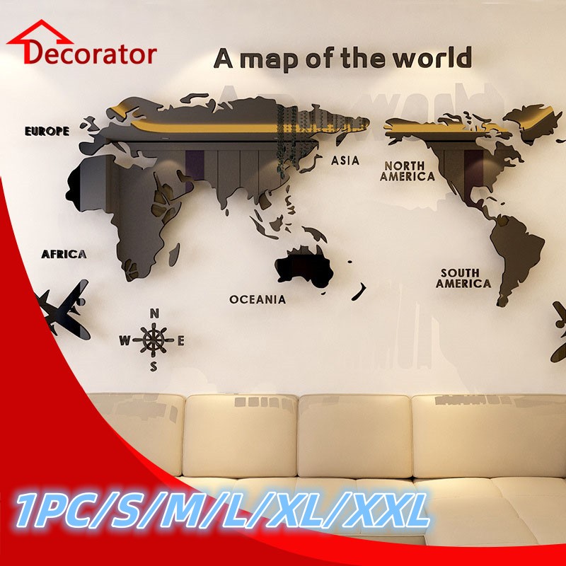 Nordic World Map Acrylic 3D Wa - огляд і ціна Star Map Poster