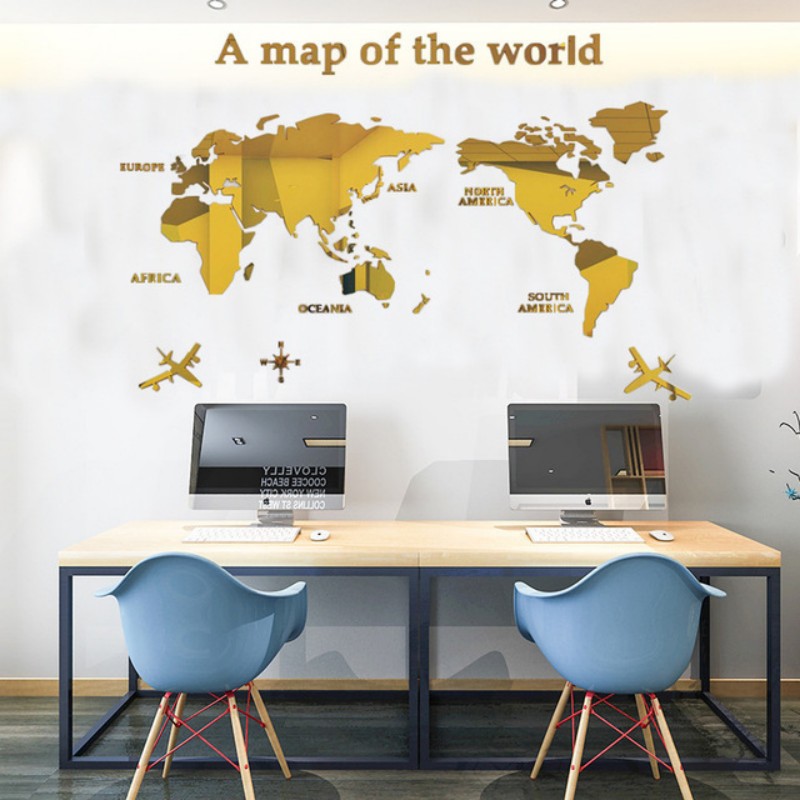 Nordic World Map Acrylic 3D Wa - огляд і ціна Star Map Poster